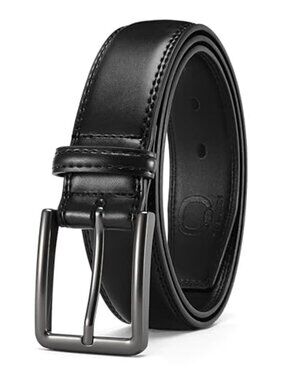 CHAOREN Mens Belt Leather - 1 3/8" Dress Belts for Men - Considerate Gift for
